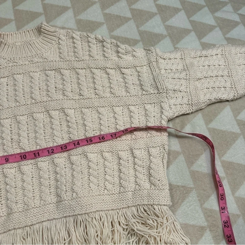 Tanya Taylor sally knit ivory sweater